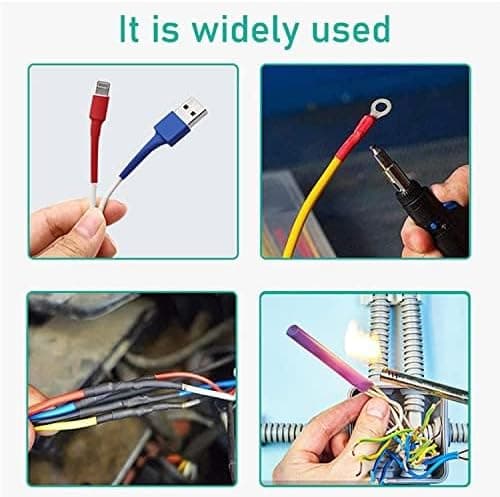 Heat Shrink Tubing Kit, 11 Sizes, 2:1 Ratio, 580 pcs, for fpv drones 6