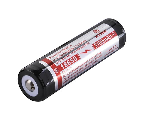 XTAR 3100mAh 18650 Li-Ion Battery for fpv drones