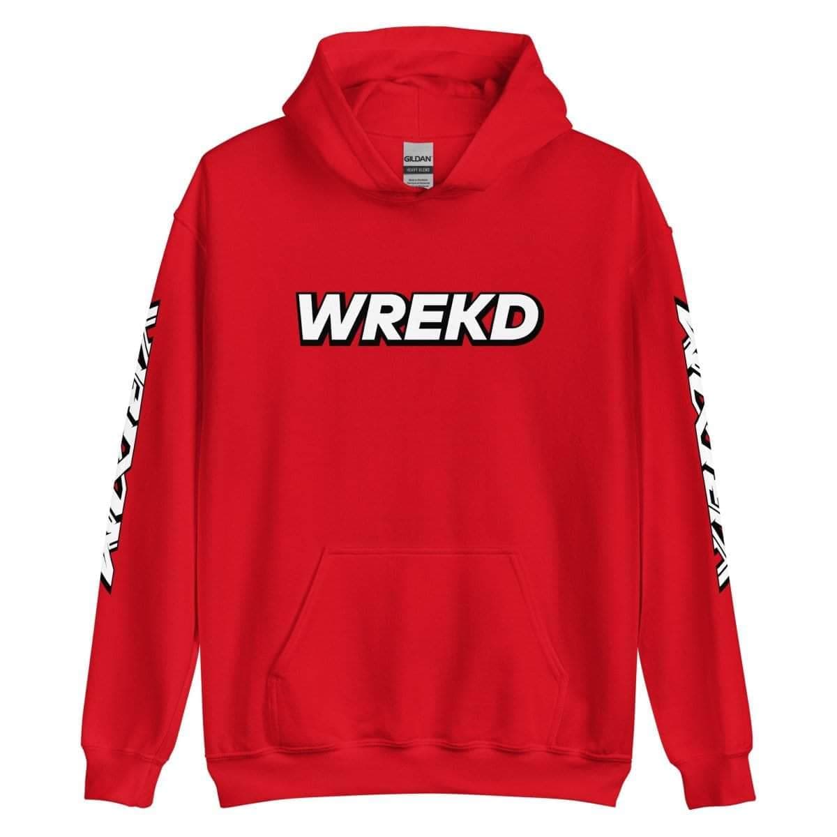 WREKD x VROOM Unisex Hoodie for fpv drones 6