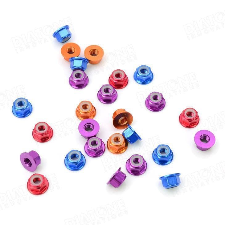 M5 Aluminum Tall CW Lock Nuts (Various Colours) for fpv drones 7