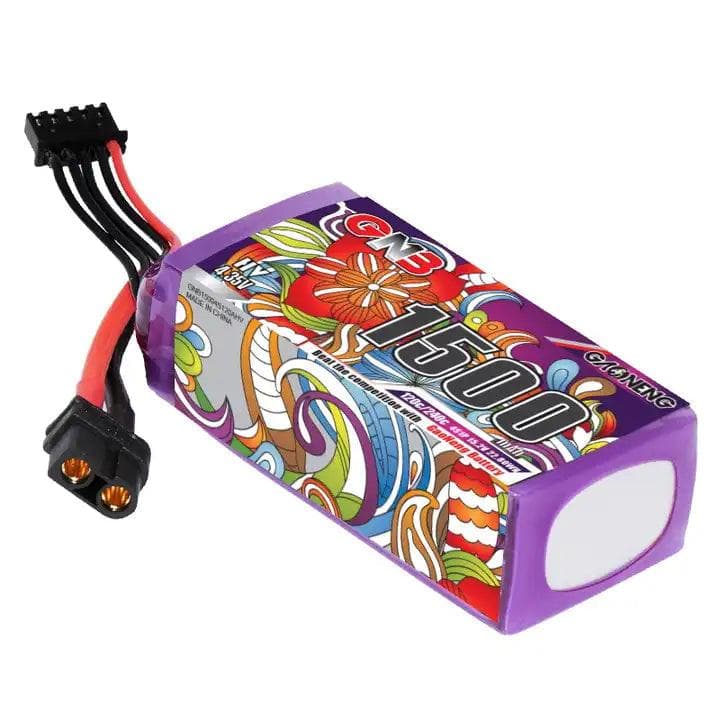 GNB 4S 1500MAH 15.2V 120C XT60 HV High Voltage LiHV Drone FPV Light Weight Competition Racing Pack for fpv drones 1