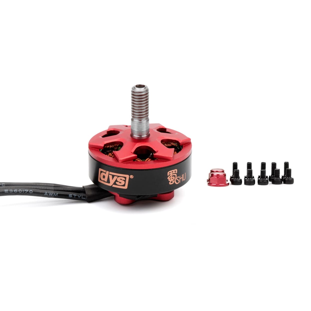 DYS Samguk Series Shu 2306 1750kv Motor - 1000Kv - 2000Kv - Red for fpv drones 4