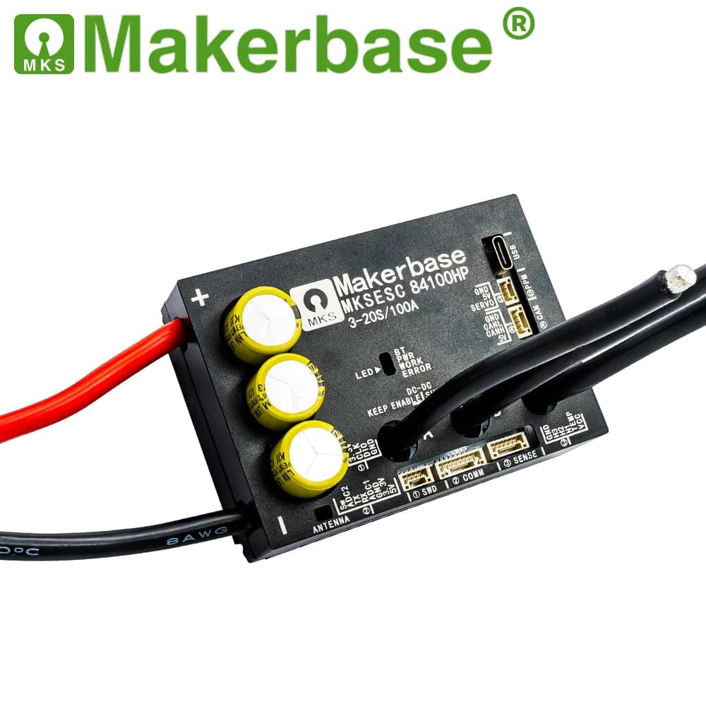 Makerbase VESC 84100HP 84V 100A High Current With Alu PCB Based on VESC (1)