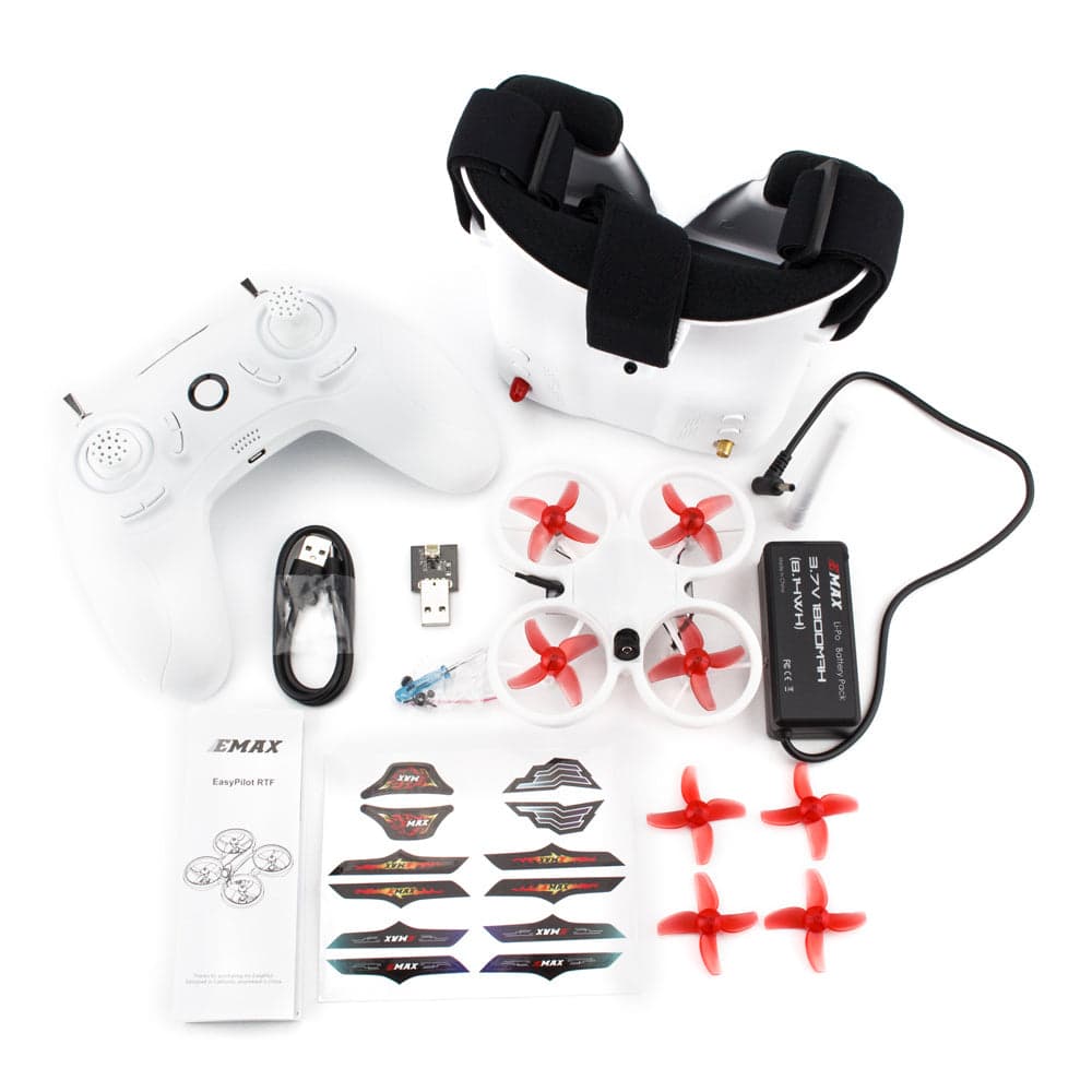 EMAX EZ Pilot Beginner Indoor Racing Drone - With Controller & Goggle RTF for fpv drones 6