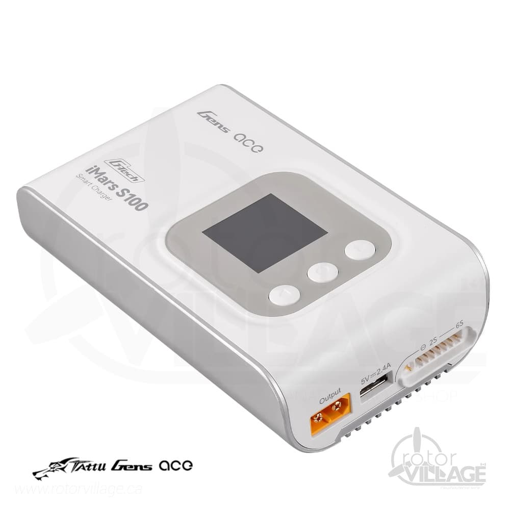 Gens Ace iMars S100 G-Tech AC Smart Charger - White for fpv drones 5