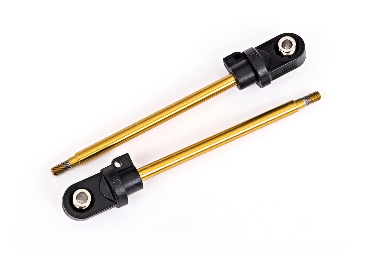 Traxxas 7863T 92mm TiN-Coated Medium GTX Shock Shafts (2) XRT for fpv drones