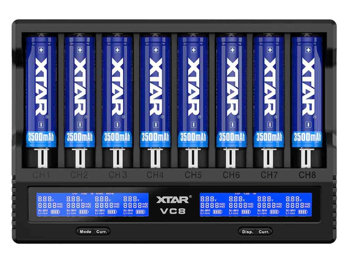 XTAR VC8 Dual-Chemistry Charger for fpv drones 2