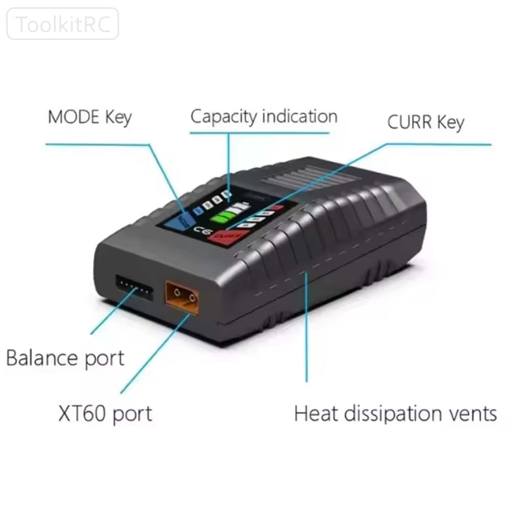 ToolkitRC C6 for fpv drones 4