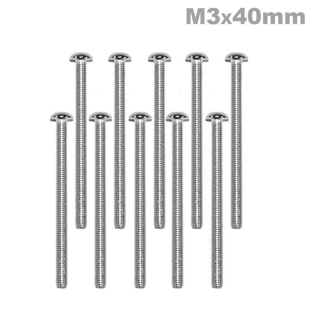 M3x40mm Bolkop Schroef RVS (5 stuks) for fpv drones 1