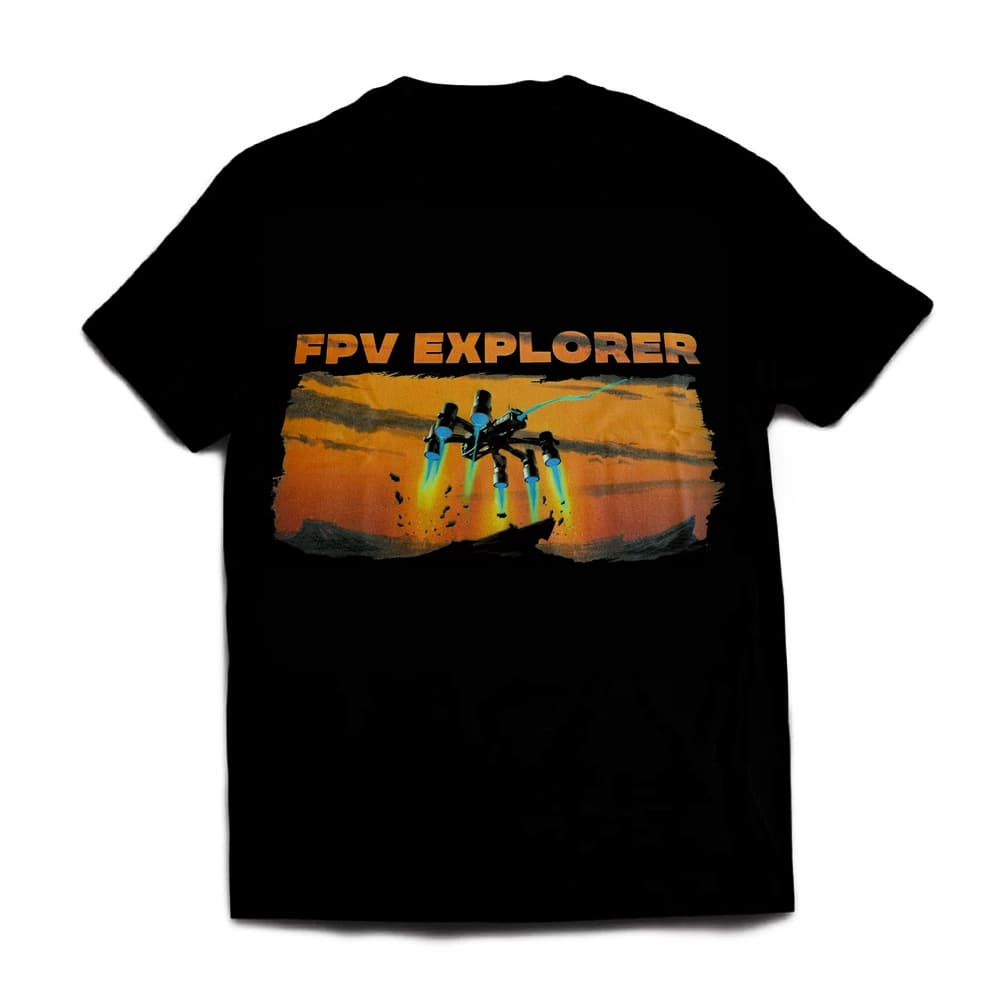 FPVCrate FPV Explorer T-Shirt (Limited Edition)  for fpv drones 1