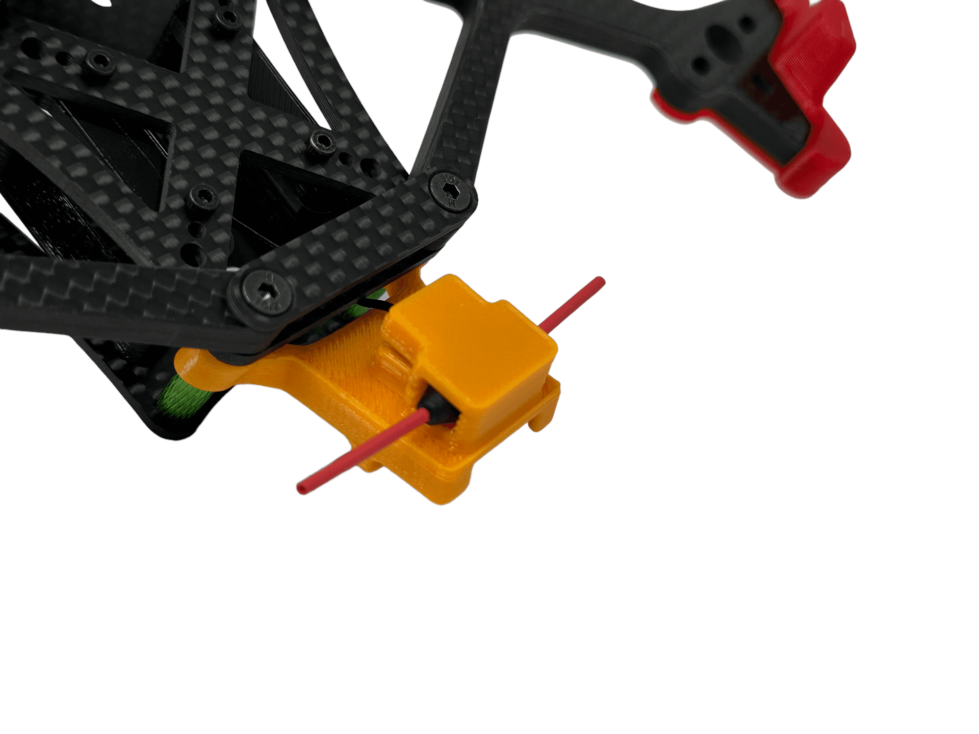 SAM-M8Q GPS Module Standoff Mount w/ RP1 (3D Print Only) for fpv drones 1