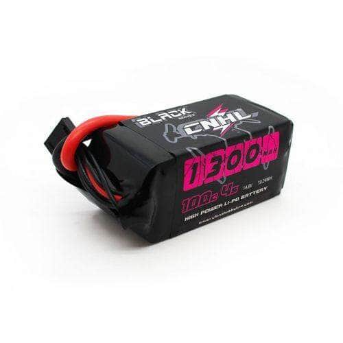 CNHL Black Series 14.8V 4S 1300mAh 100C LiPo Battery - XT60 for fpv drones