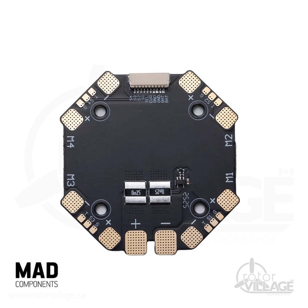 MAD PULSAR 8S 100A Power Distribution Board(4-Channel) for fpv drones 5