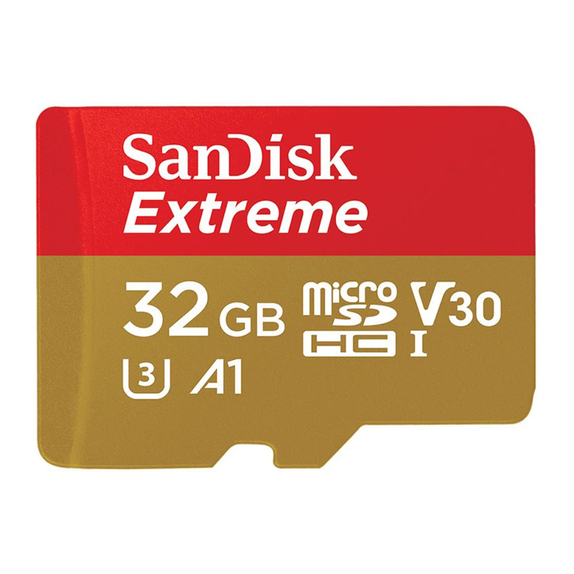 SANDISK SDSQXAF-032G-GN6MN 32GB MICRO SDHC EXTREME A1 V30, UHS-I/ U3, 100MB/s ,NO SD ADAPTER for fpv drones