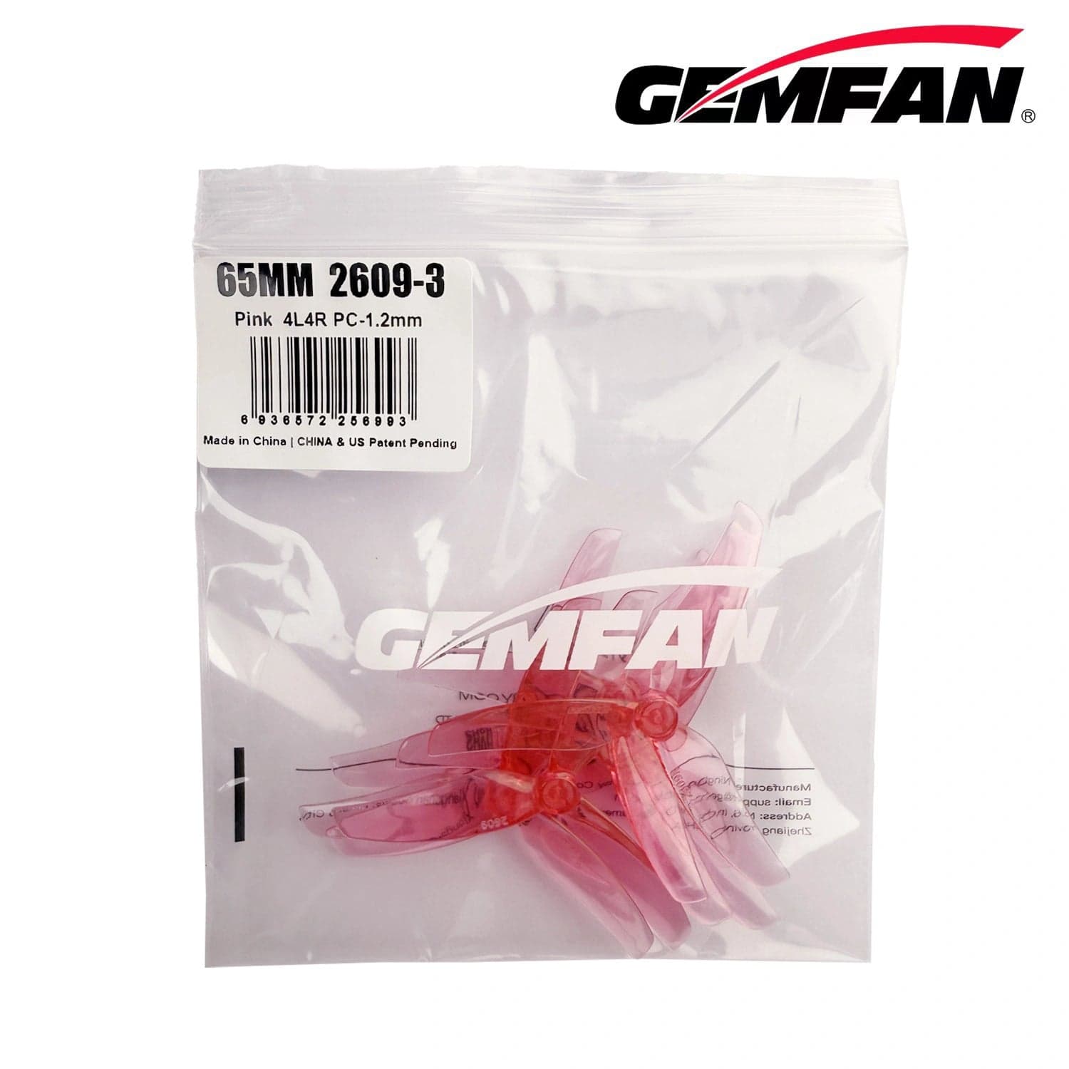 Gemfan 2609 PC 3 Blade for fpv drones 5