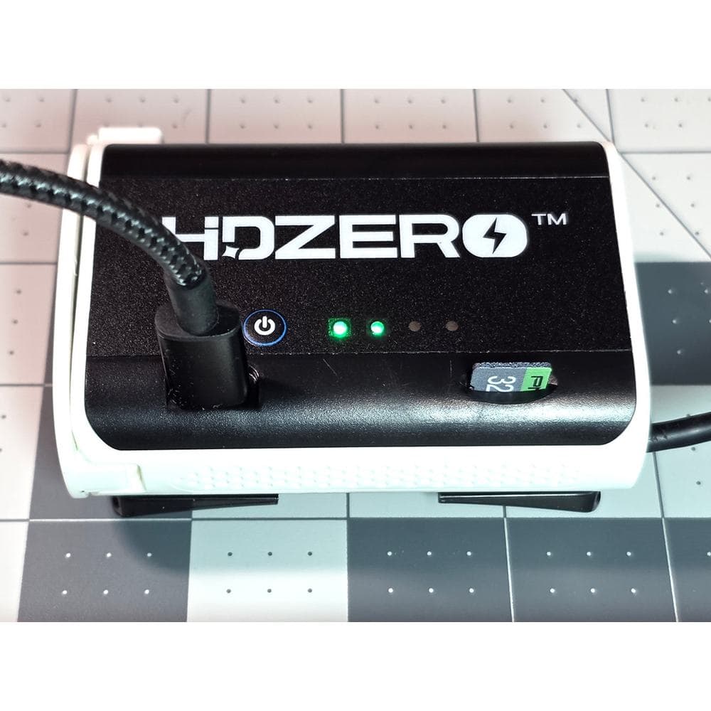 HDZero Rear-Mount Battery Case with SD Card Reader with 2 x Samsung 21700 5000mAh battery cells for fpv drones 5