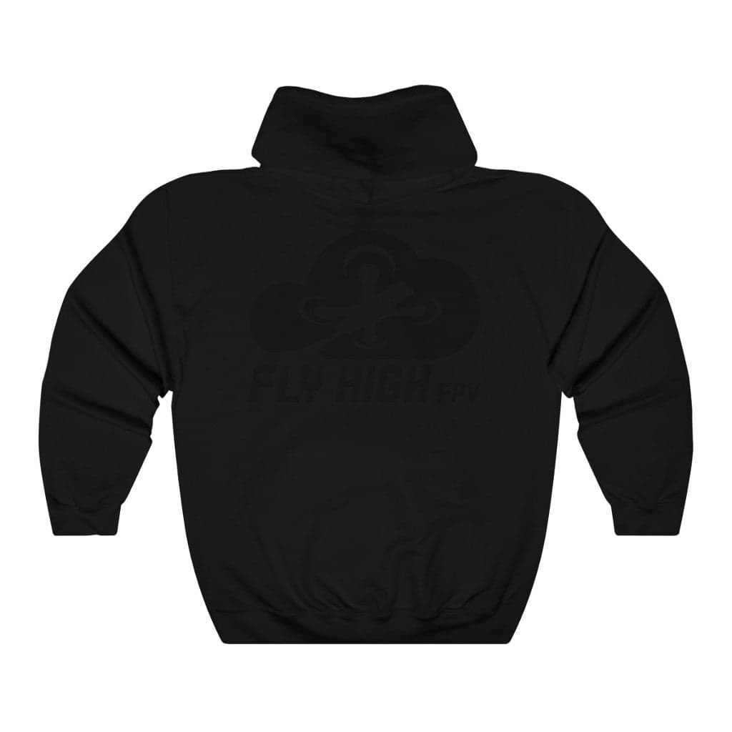 Build Clean Fly Dirty Hoodie (Tango2 approved) - Black Logo for fpv drones 296