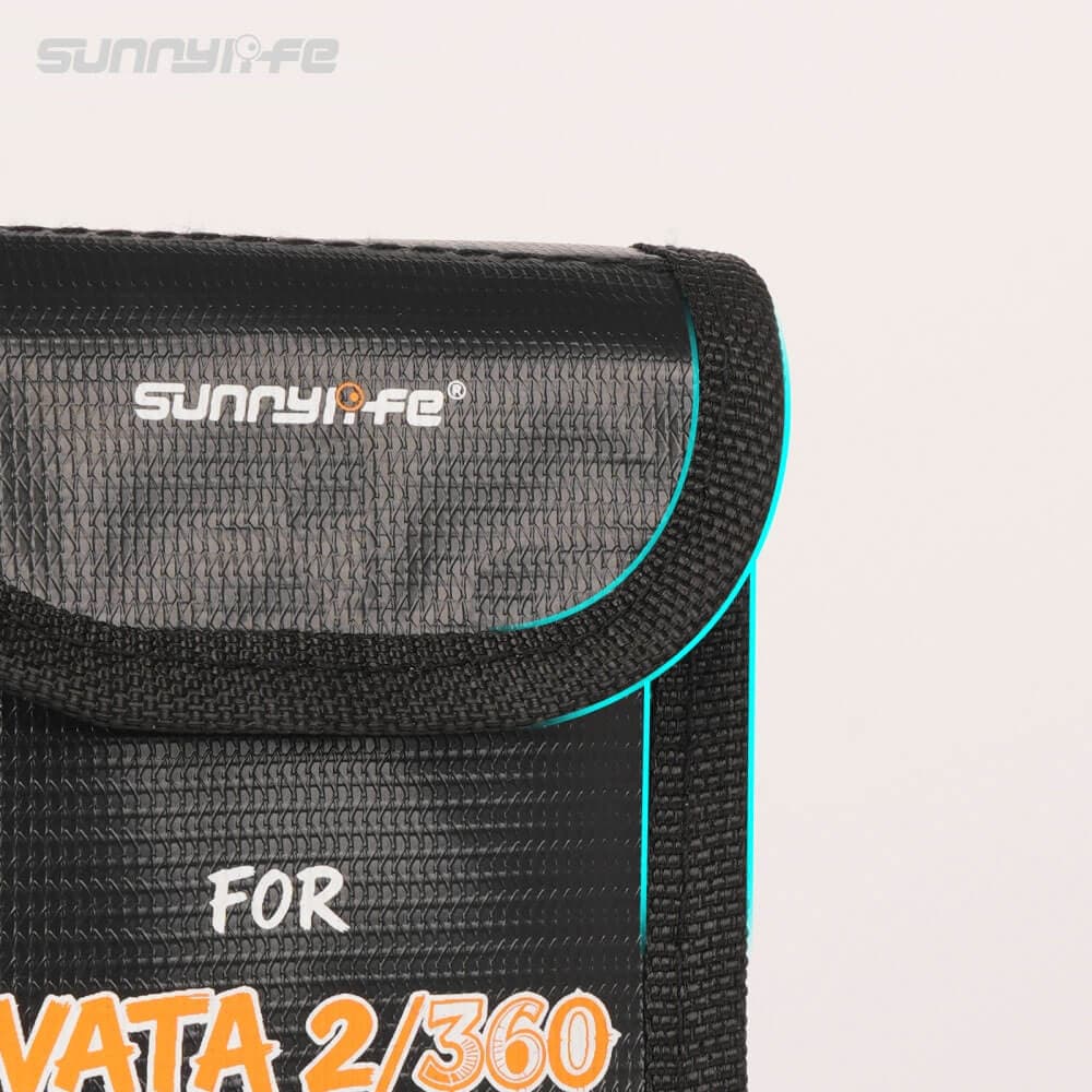 Sunnylife LiPo Safe Bag voor DJI Avata 360 & DJI Avata 2 - 2 ACCU'S for fpv drones 4