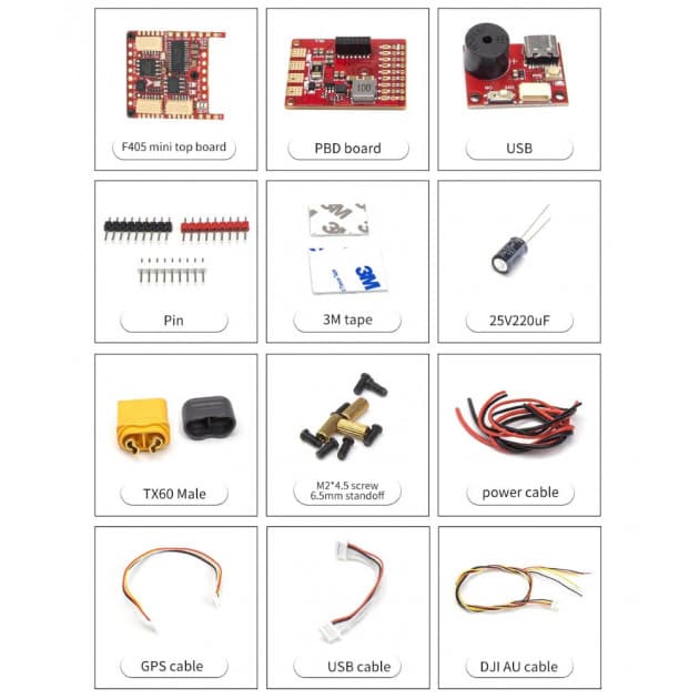AtomRC F405 Navi Wing Mini for model aircraft for fpv drones 5