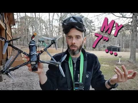 Mr Steele ApexLR EVO 7" HD Quadcopter RTF w/ DJI O3 - 4S Bundle - 12 for fpv drones 8