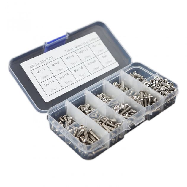 Readytosky Set of M3 metal screws for fpv drones