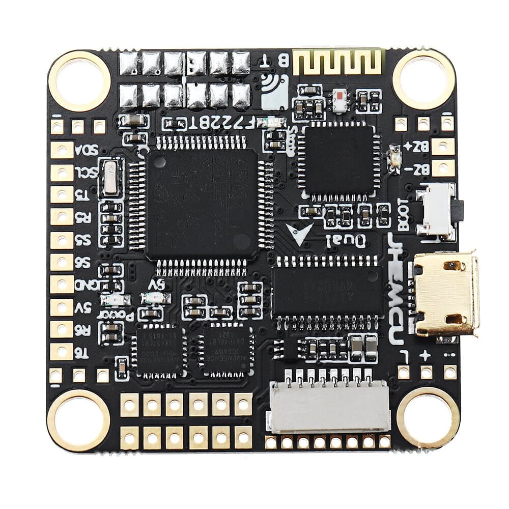 JHE F7 BT Dual Gyro DJI Flight Controller for fpv drones 10
