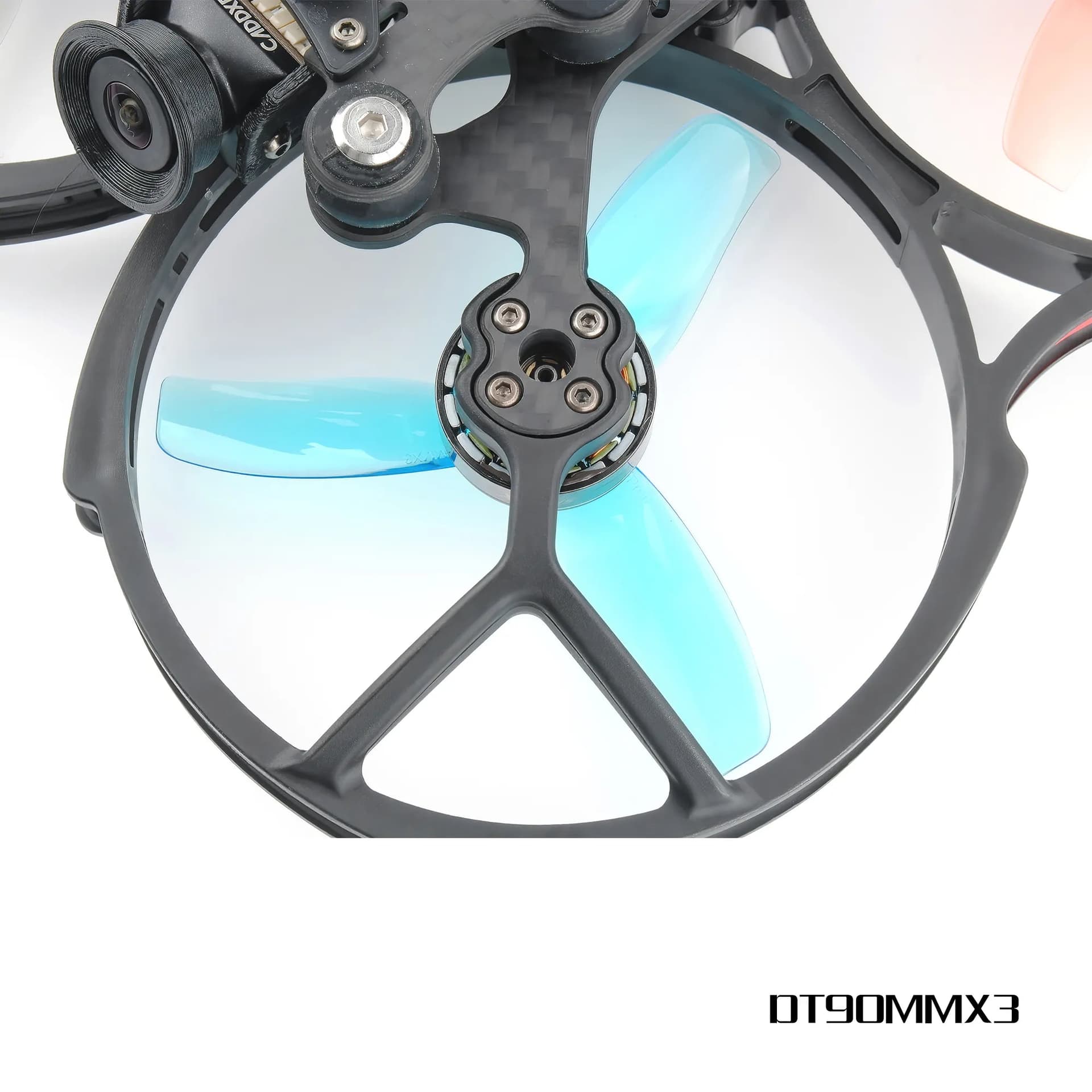 HQProp Duct T90MMX3 for Cinewhoop (2CW + 2CCW) Polycarbonate for fpv drones 3