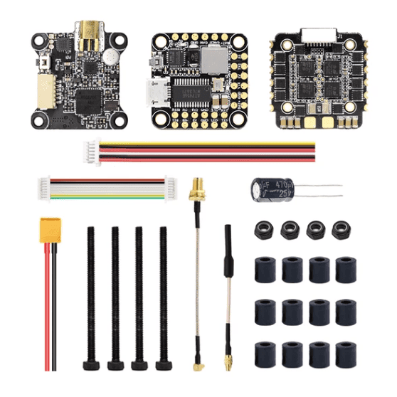HGLRC FD435 VTX STACK 20X20mm 3-6s - SMA for fpv drones 9