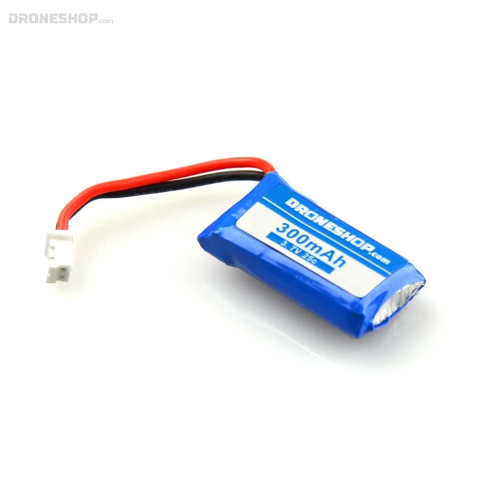300mAh 3.7V 1S LiPo Accu - JST-PH 2.0  for fpv drones 1