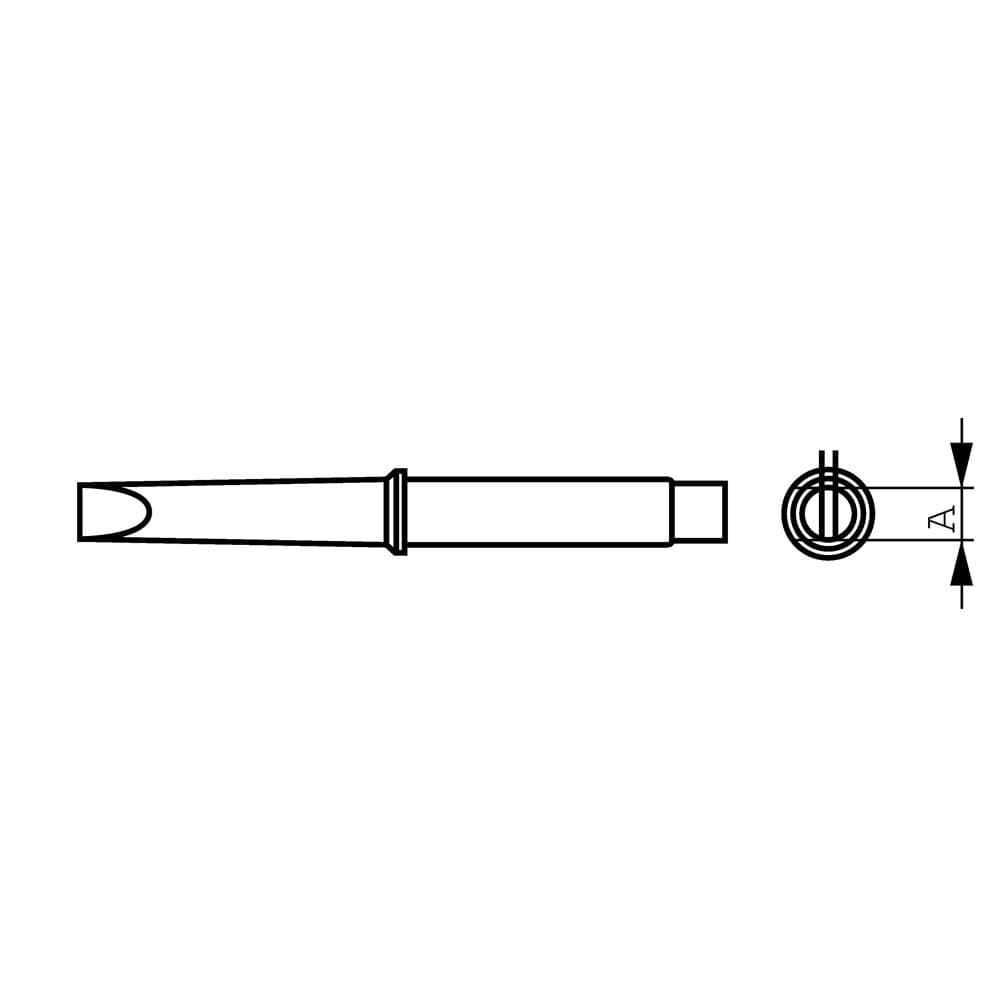 Weller W61 Soldeerstift Beitelvormig 1.6mm for fpv drones 1