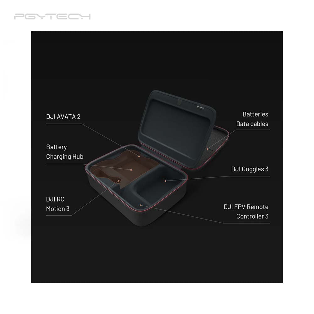 PGYTECH Carrying Case for DJI Avata 2 for fpv drones 3