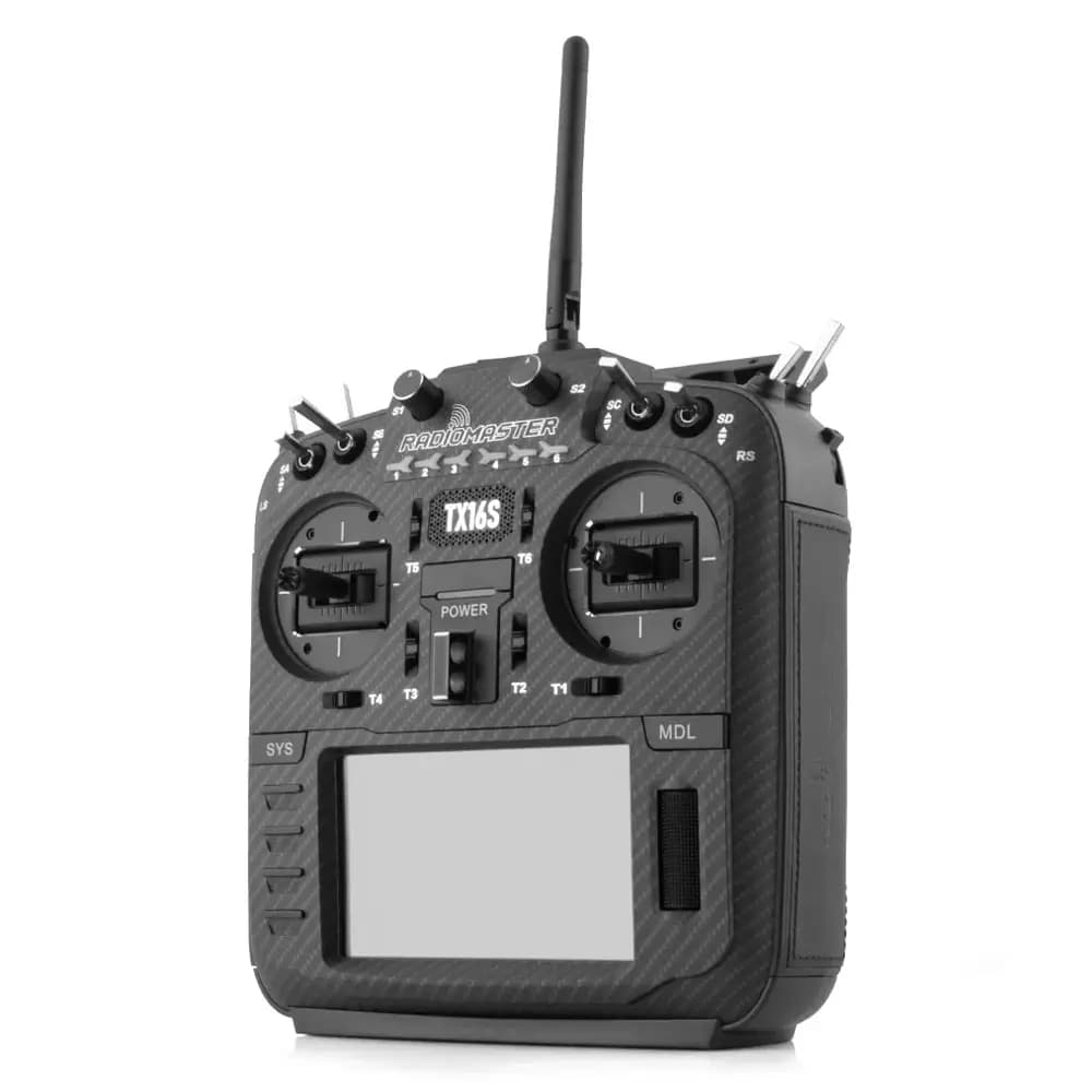 RadioMaster TX16S MKII MAX 2.4GHz 16CH Radio Transmitter - ELRS w/ Hall Gimbals V4.0 - 8.25 