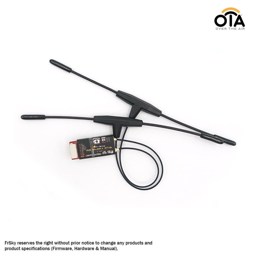 Frsky R9 Slim+ OTA 868MHz Long Range Receiver (With T antenna) for fpv drones