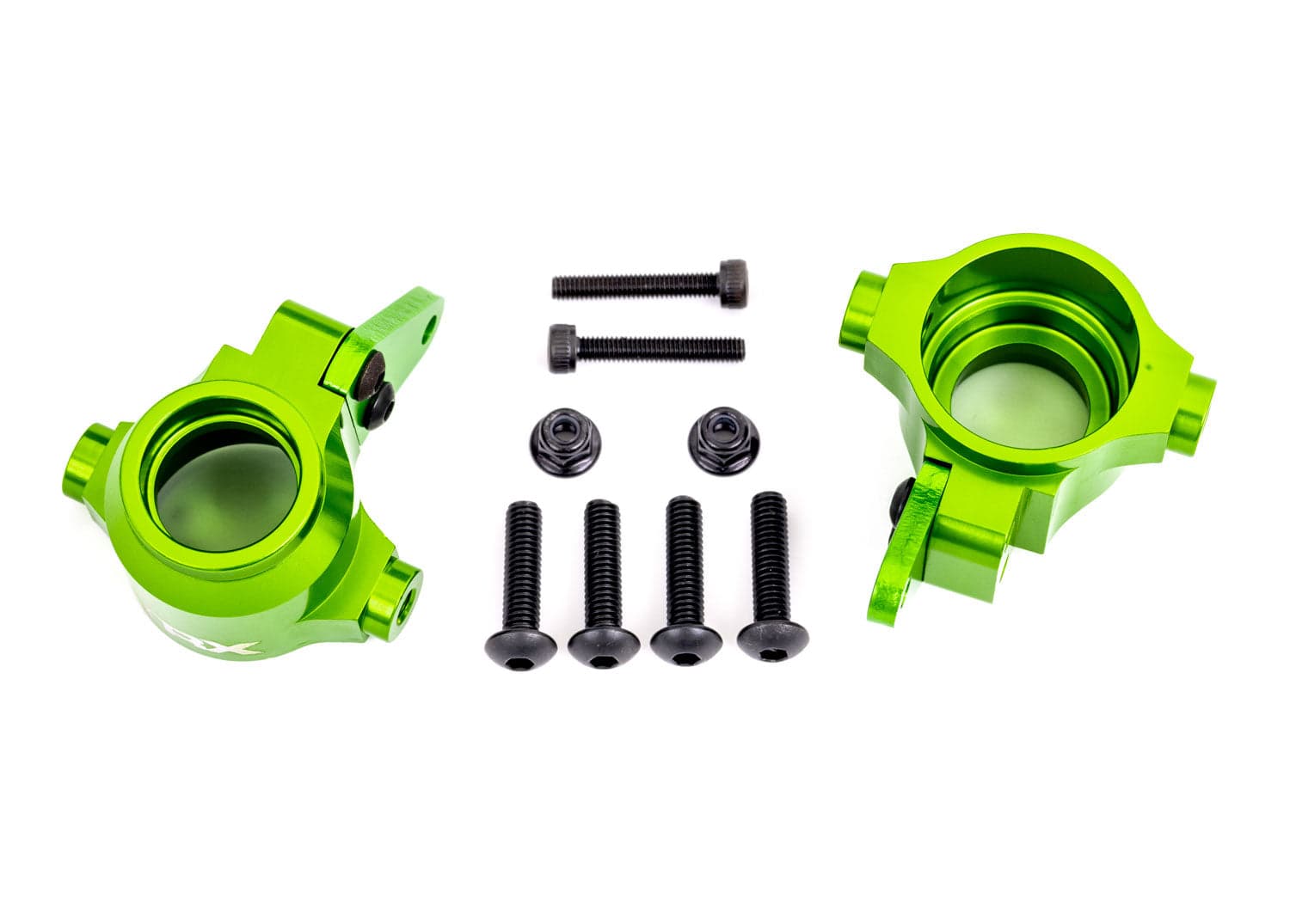 Traxxas 9635G Green Aluminum Steering Blocks Sledge for fpv drones