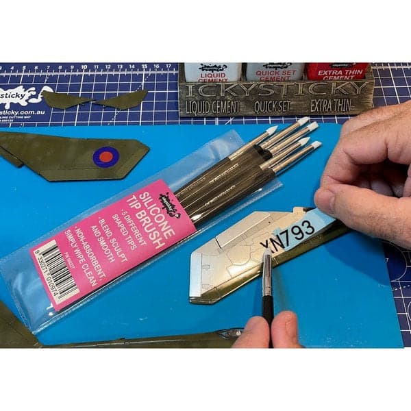 SILICONE TIP BRUSH 5PK for fpv drones 3