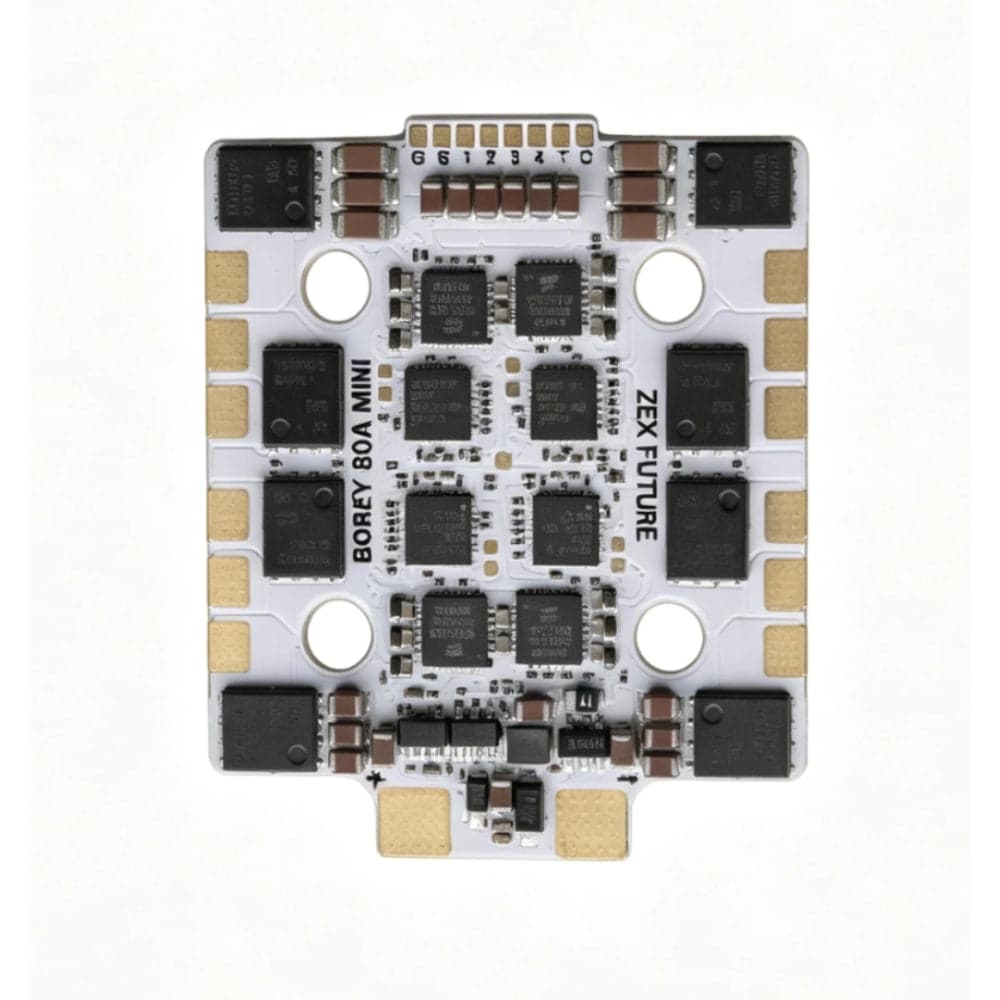 ZEXFPV BOREY F4 AM32 80A 3-8S 4in1 ESC - 20x20mm for fpv drones 1