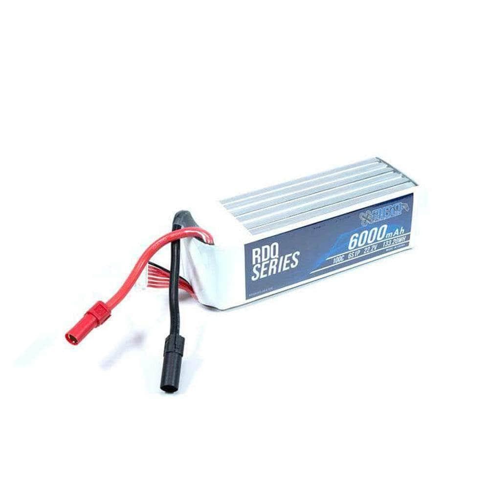 RDQ Series 22.2V 6S 6000mAh 100C LiPo Battery - XT150 for fpv drones 1