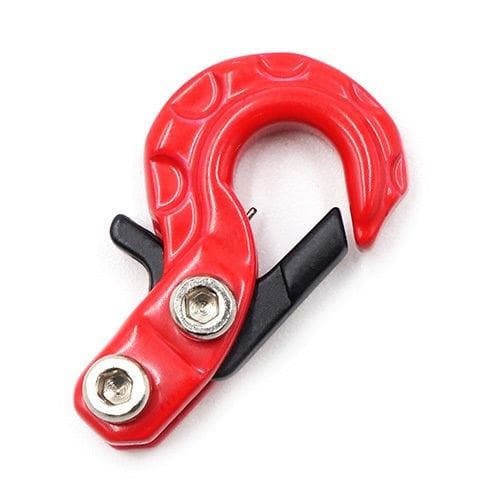 Yeah Racing YA-0573RD Scale Spring Loaded Metal Hook Red 1/10 Rock Crawler for fpv drones