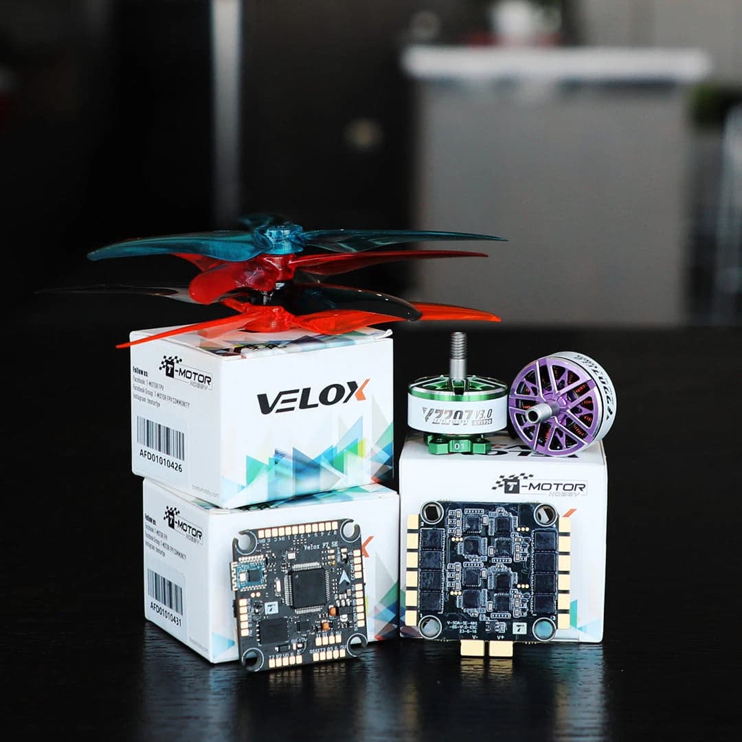 T-Motor Freestyle Power System with 2207 Velox V3 Motors and Velox F7 V50A SE Stack for 5" FPV Drones for fpv drones 2