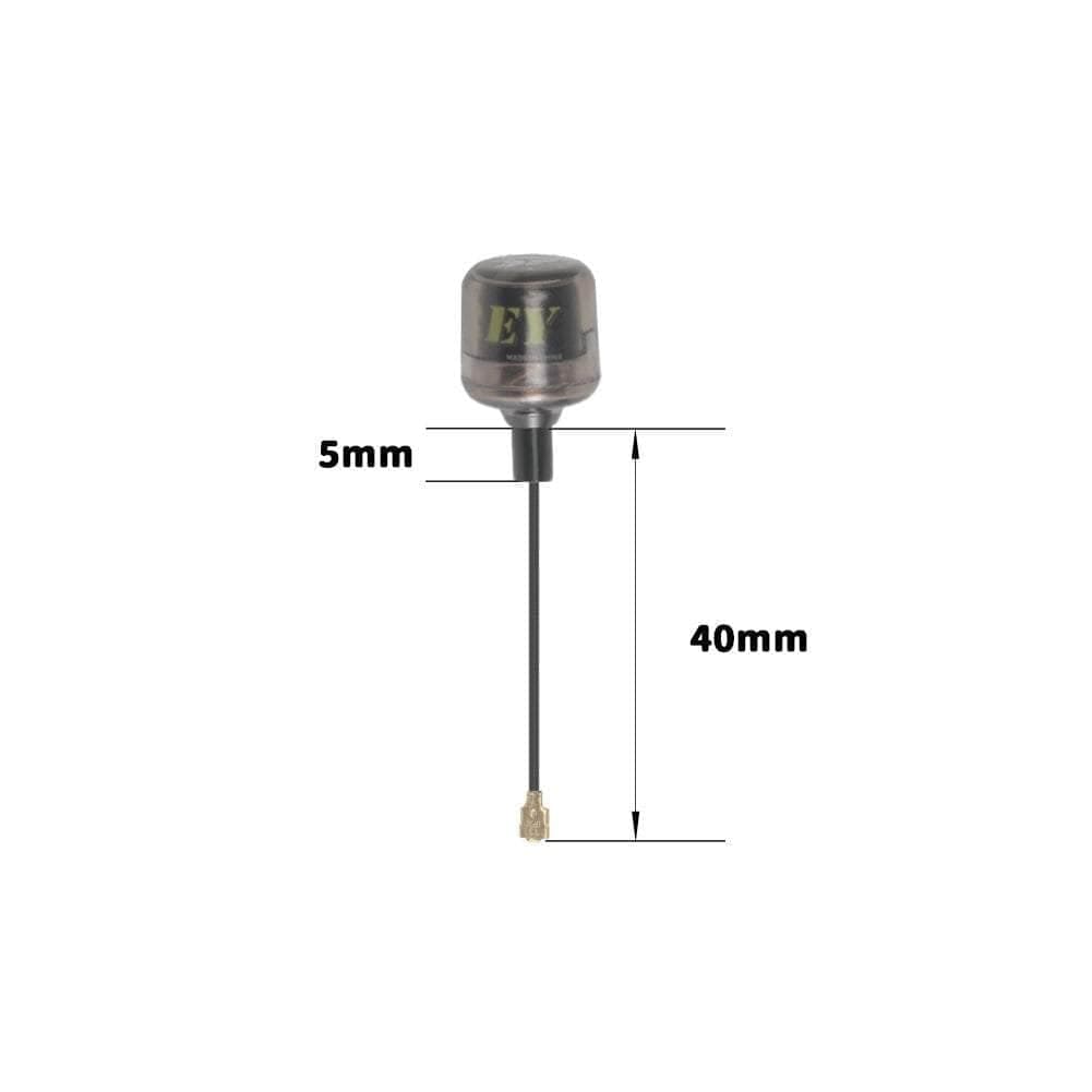 FlyFishRC Osprey 5.8Ghz 40mm U.FL Antenna - RHCP- Black for fpv drones 1
