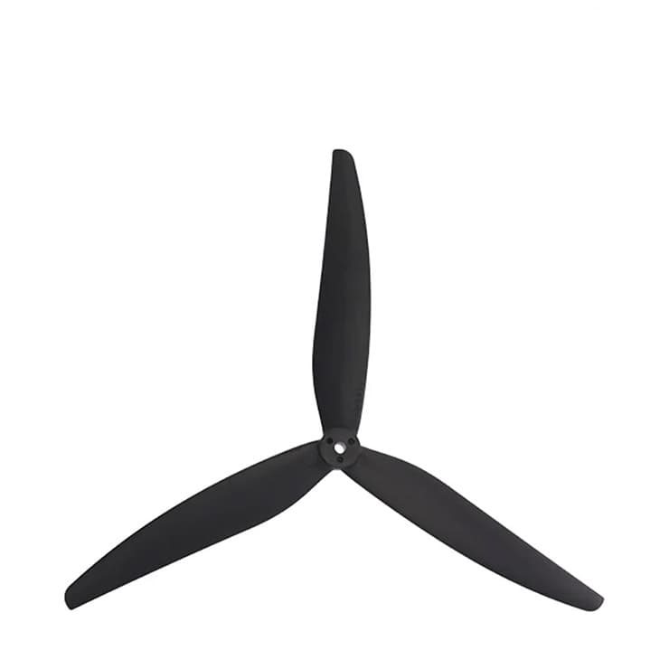 Gemfan 1145-3 11-inch 3-Blade Propeller, Black (1CW+1CCW)