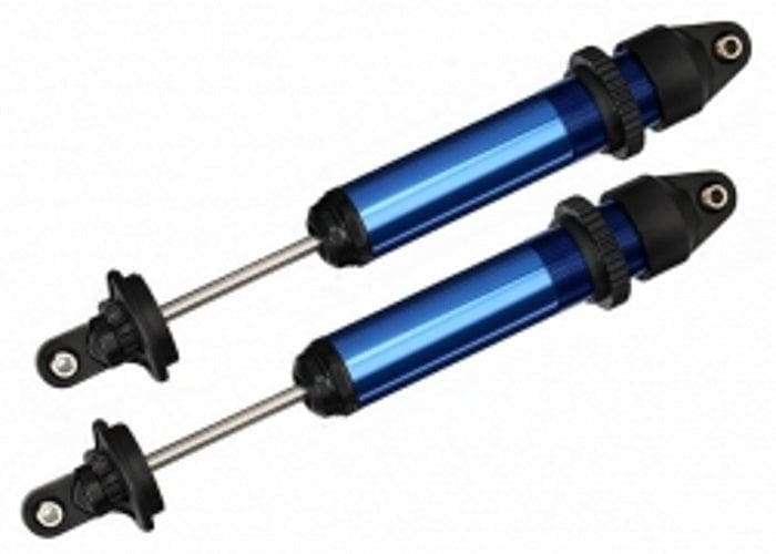 Traxxas TRA7761 Shocks GTX Blue-Anodized Aluminum Assembled (2) X-Maxx for fpv drones