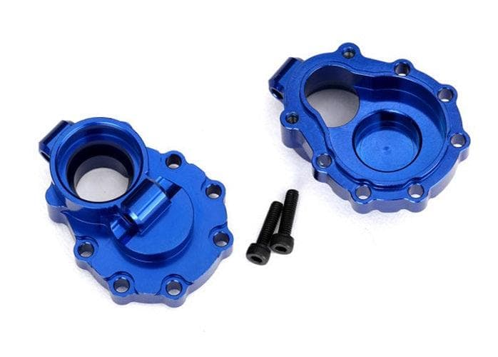 Traxxas 8253X Portal Housings Inner Rear 6061-T6 Aluminum Blue-Anodized TRX-4 for fpv drones