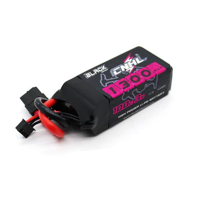 CNHL Black Series 1300mAh 3S 100C Lipo battery for fpv drones 3