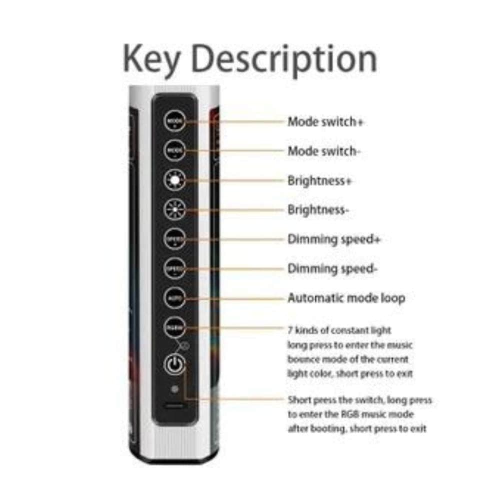 RBG weBLEED Slalom - 4' Foot Light for fpv drones 6