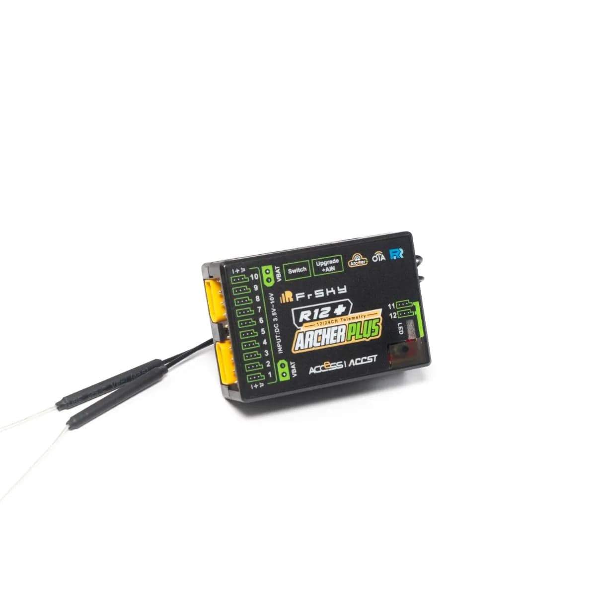 FrSky ARCHER PLUS SR12+ gyro-stabilized receiver with both ACCESS & ACCST D16 modes for fpv drones 4