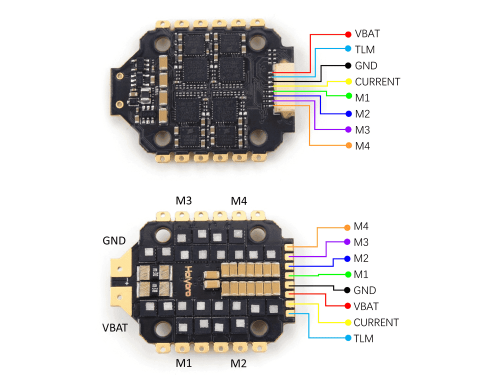 Holybro Tekko32 F3 4-In-1 45A Mini ESC for fpv drones 5