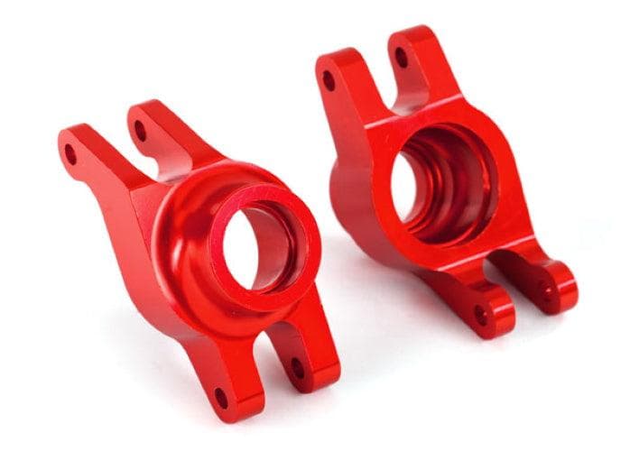 Traxxas 8952R Carriers Stub Axle (Red-Anodized 6061-T6 Aluminum) (Rear) (2) Maxx for fpv drones