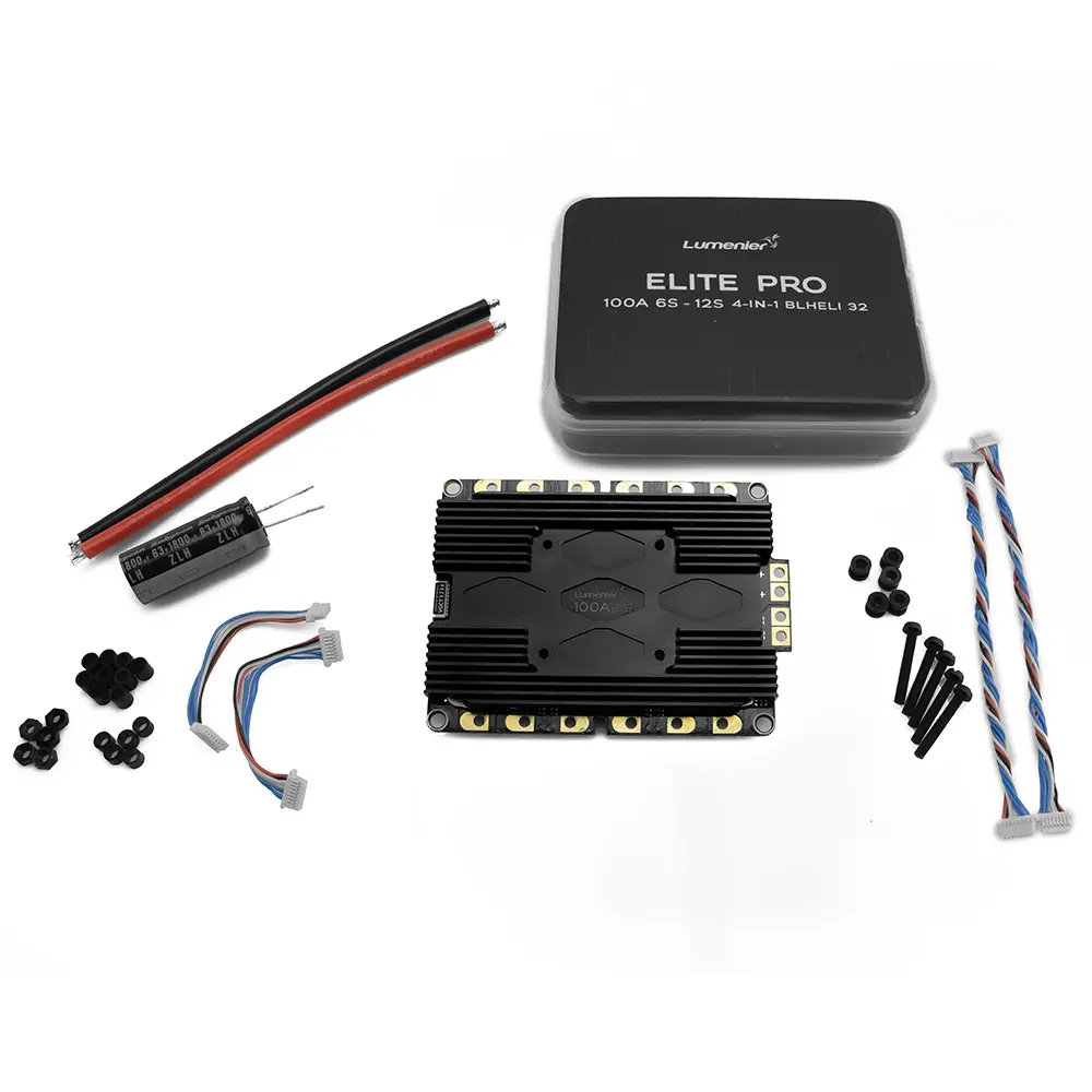 Lumenier ELITE PRO 100A V2 6-12S BLHeli_32 4-in-1 ESC - 5 for fpv drones 6