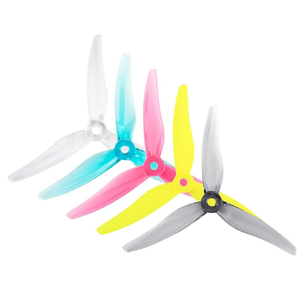 GemFan Hurricane 5" Durable 3 Blade 51466 Prop (Set of 4) - Pick your Color